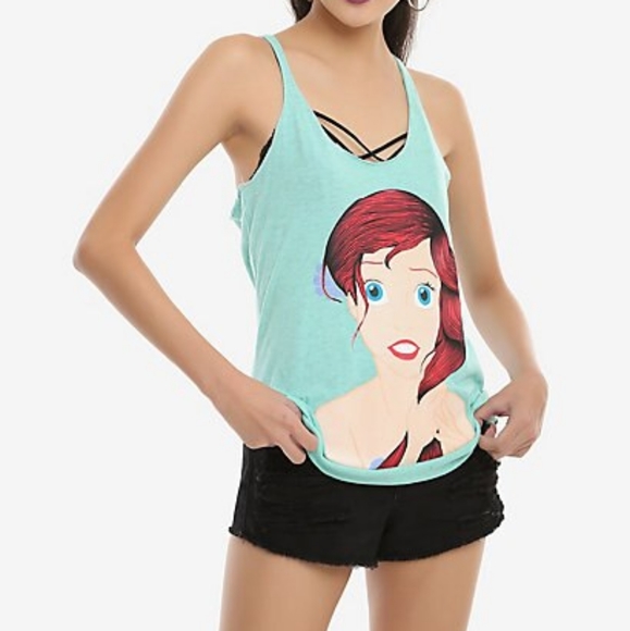 Hot Topic Tops - Little Mermaid Tank